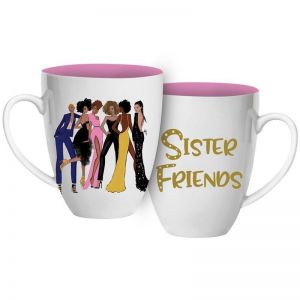 Sister Friends 2 African American Mug